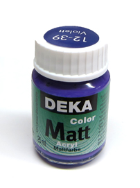 Acrylfarbe Deka Matt 25ml violett